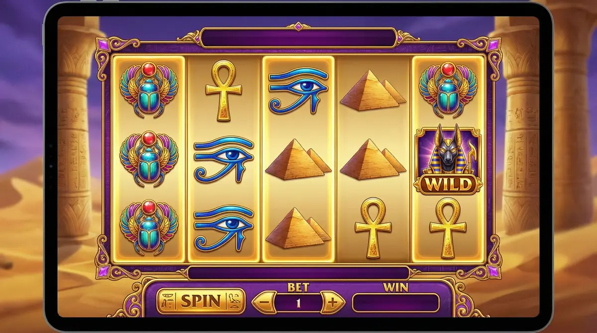 Caça-níqueis com tema egípcio Nasus no mgmbet casino